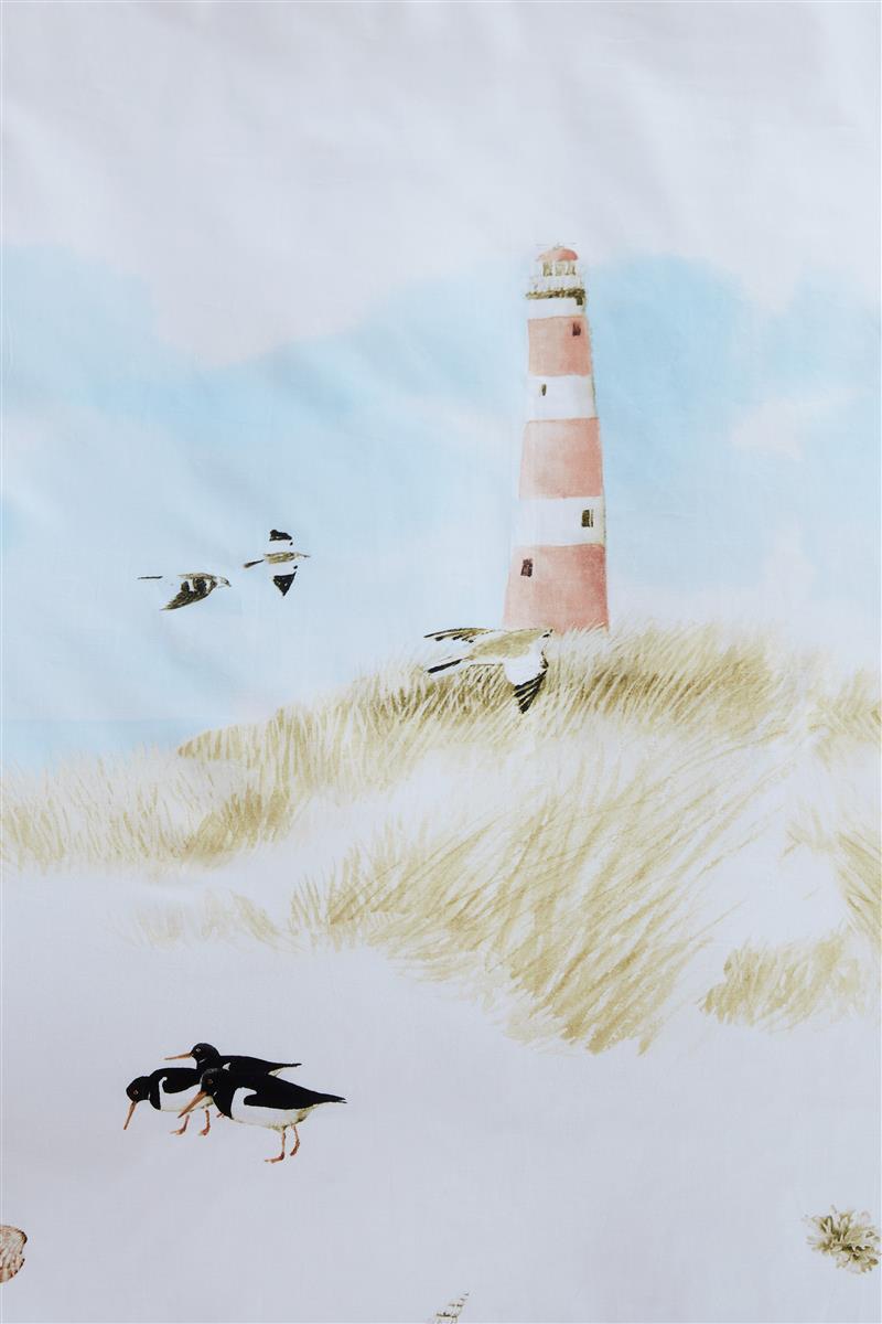 Foto van een Marjolein Bastin Lighthouse Dekbedovertrek - zonder kussensloop - Eenpersoons - 140x200/220 - Multi ean nummer: 8719931192549