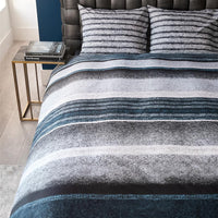 Rivièra Maison Mohair Blue dekbedovertrek blauw NL 2 persoons (200 x 200/220 cm)